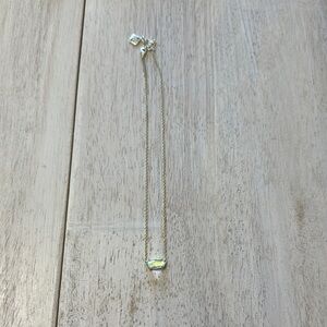 Kendra Scott Gold Ever Dichroic Glass Necklace